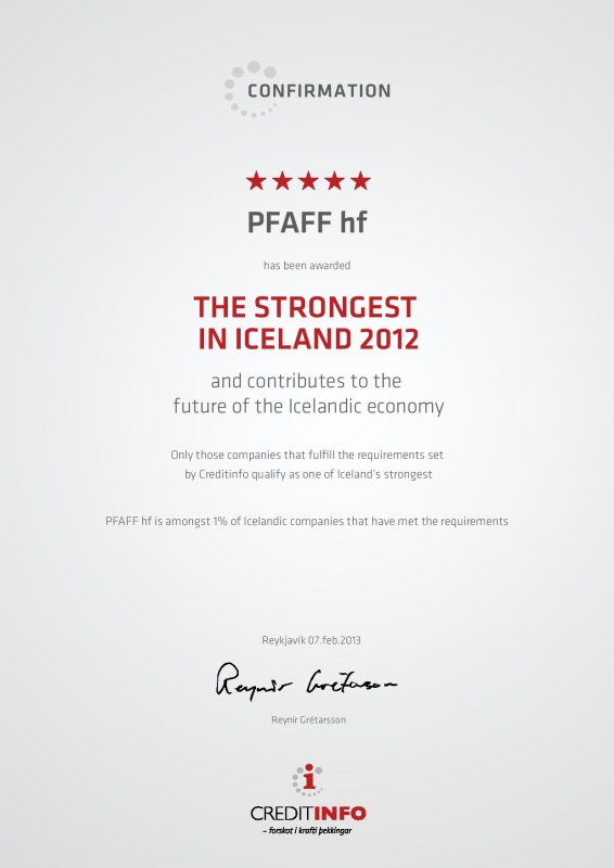 Acknowledgement 2012